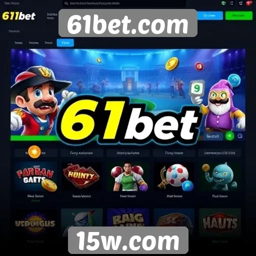 61bet.com oferece ampla variedade de jogos online